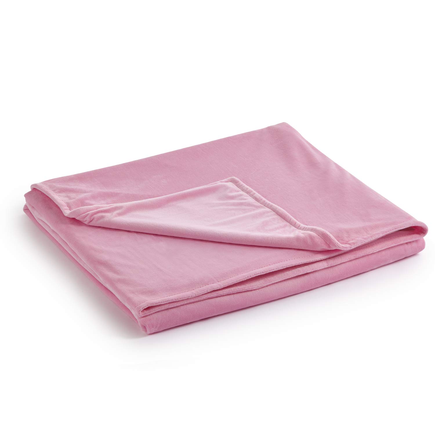 Relaxblanket Pink-Minky 60''X80'' Duvet Cover For Weighted Blanket | Premium Super Soft Minkey | Pink