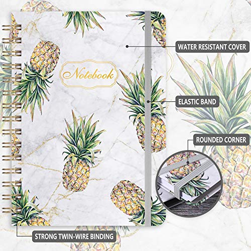 Ruled-NotebookJournal-Lined-Journal-with-Hardcover-835-x-63-College-Ruled-Spiral-NotebookJournal-Back-Pocket-Strong-Twin-Wire-Binding-with-Premium-Paper-Home-Office
