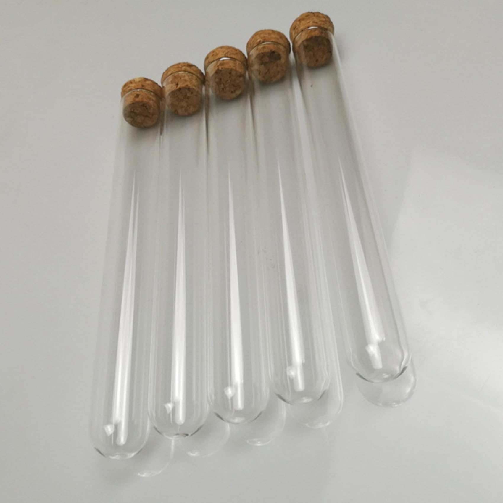 150 . 20 x 150 mm 30 ml plastikowa probówka z korkiem, przezroczysta tuba na ślubny