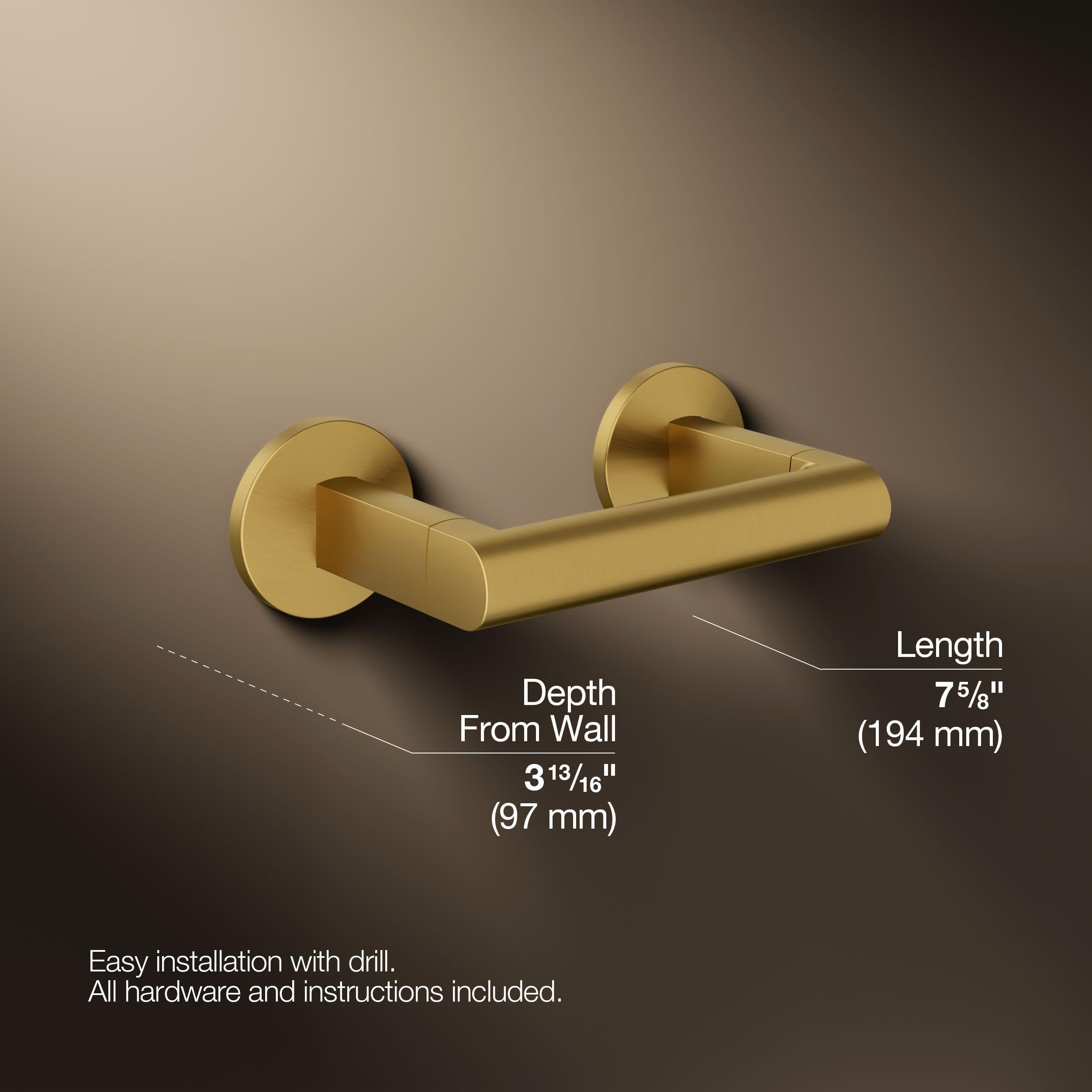 ゴールドスター　シャワーズ Kohler 78382-2MB Components™ Pivoting toilet paper holder - Amazon.com