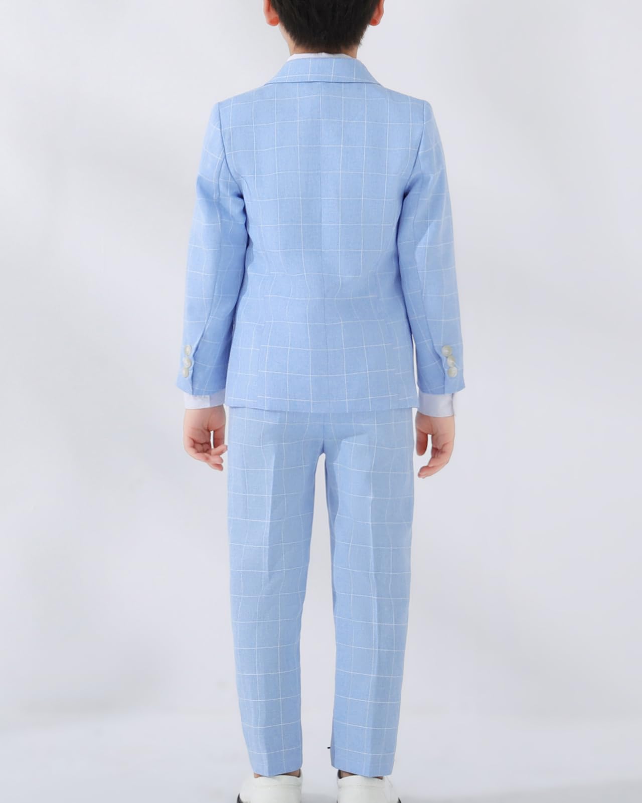 3/4/5 Piezas Traje de Boda para Niño Gentleman Ceremonia Conjunto, Blazer, Pantalón,Camisa, Chaleco de Vestir, Pajarita