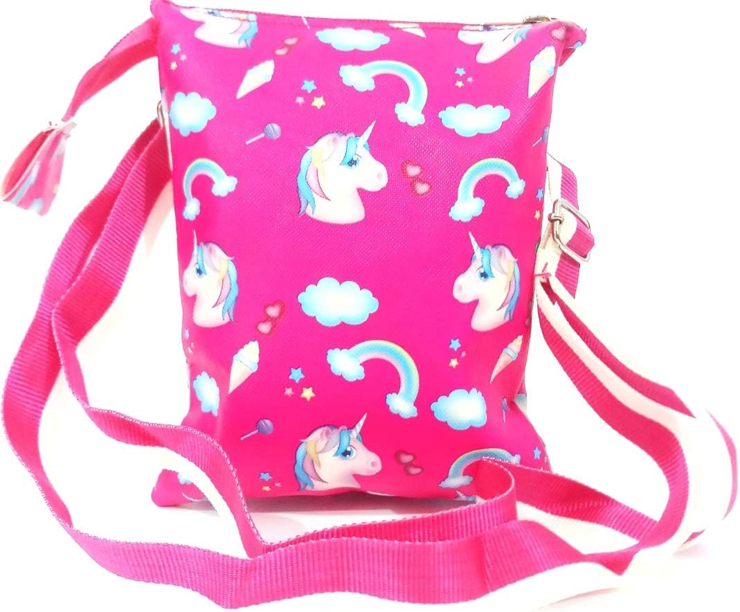 ANNA CREATION kids girls cute fancy polka dot children unicorn school backpack Bookbag Elementary Kindergarten Preschool picnic travel hand school bag