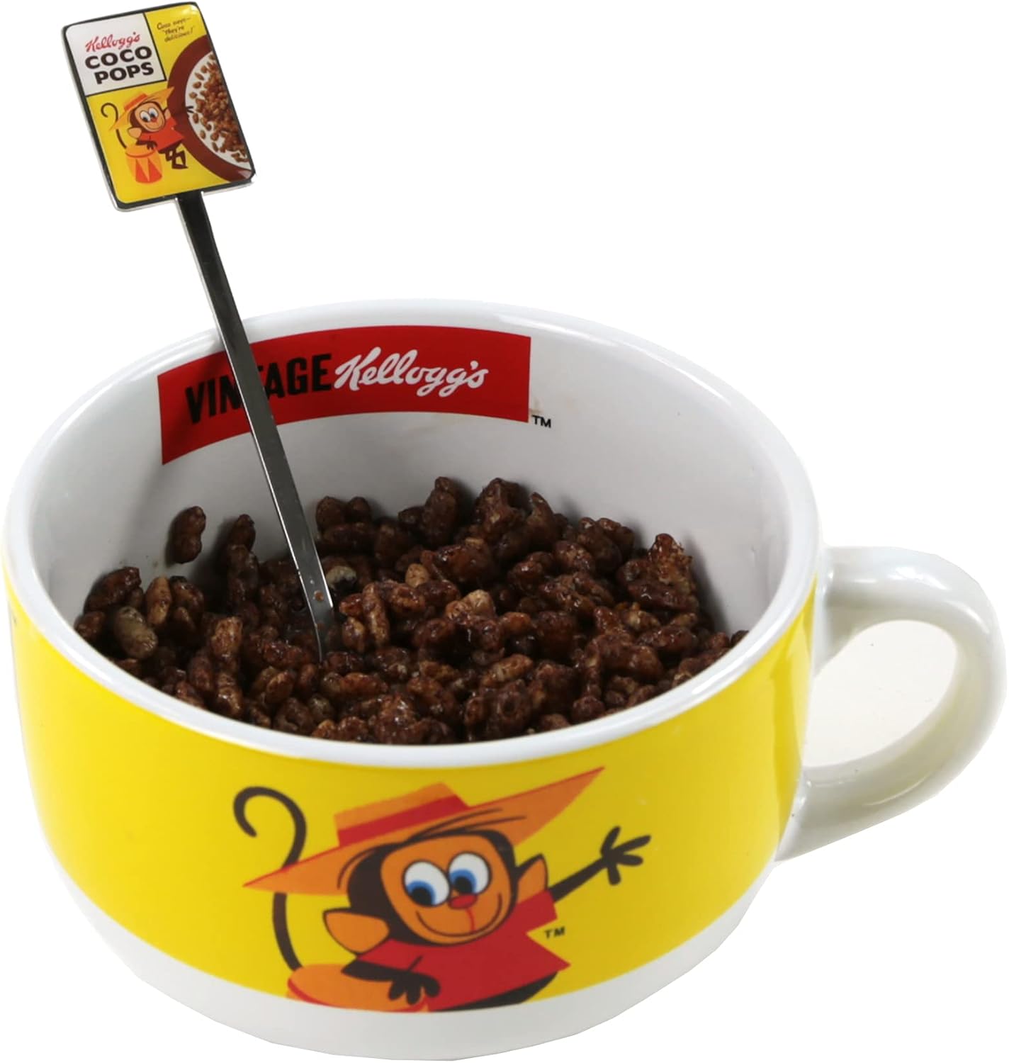 Kelloggs Cereal Bowl in Coco Pops Design Vintage Style Kelloggs