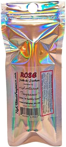 Miniatura 6 de Aceite de perfume de rosa  Fragancia de aceite esencial totalmente natural  Huile de Parfum  Damasco búlgaro Rosa Damascena Petals Otto, Tea Rose,