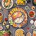 Food Party Hot Pot with Grill 2 in 1 Electric Smokeless Grill and Hotpot Pot Combo Korean BBQ Grill 110V 1700W