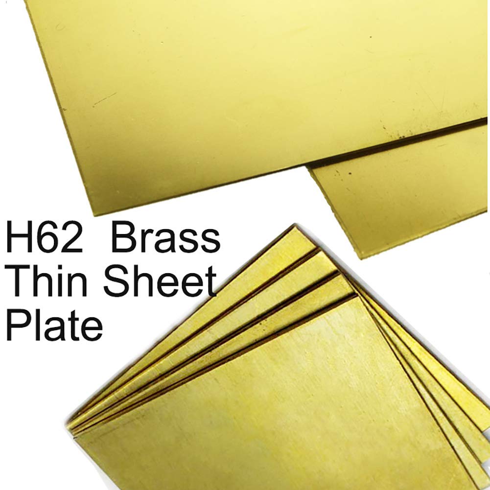 arkusze ecoppr， H62 Mosiężna cienka blacha foliowa Grubość rolki metalowej(200mm x 200mm)