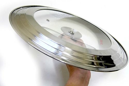 Miniatura 6 de Kitchen Art Cubierta universal para sartén de vidrio templado, tapa múltiple de 9.4 pulgadas ~ 11.8 pulgadas