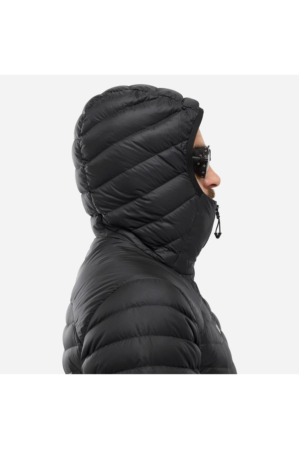 MILLET Doudoune Homme EVOLE LIGHT 700 HD Compressible Légère Déperlante (FR/ES, Alpha/lettres, M, Taille normale, Taille normale, Noir)