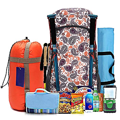 G4Free Lightweight Packable Hiking Backpack 40L Travel Camping Daypack Foldable #TOP5