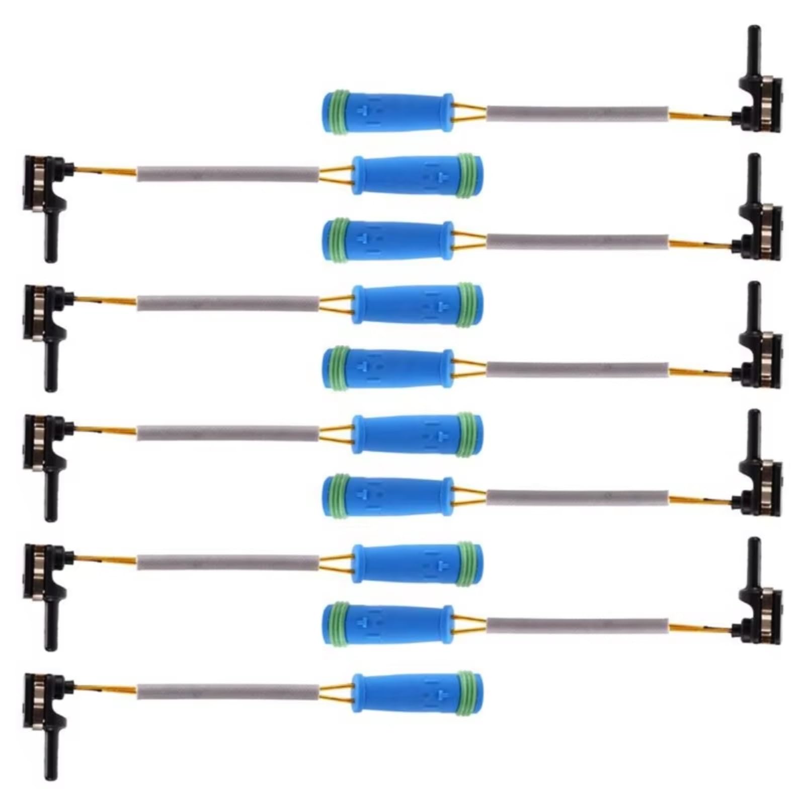 Sensor De Pastillas De Freno Compatible con Benz para C300 2015-2017 para C350e 2016-2018 para C43 2017-2018 10 Piezas Línea Pastillas Freno Sensor Desgaste 1695401617