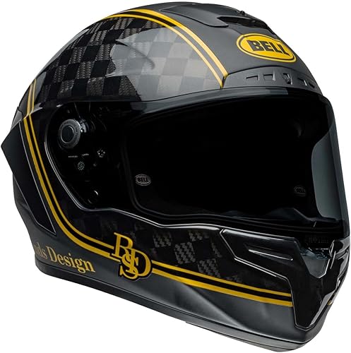 Miniatura 19 de BELL Casco Race Star Flex DLX FH Street Punk Negro Brillo,Mate negro,Xenón Brillo Negro/Kryptonita,Xenón Azul brillante/Retina,Xenón Rojo