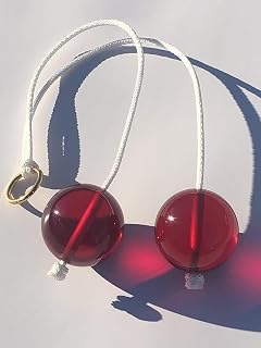 Clackers Click Clacks C Toy Klackers Acrylic Balls On a String Rope Popper Knockers Whackers Kabangers Whakkos Noise Maker Toy