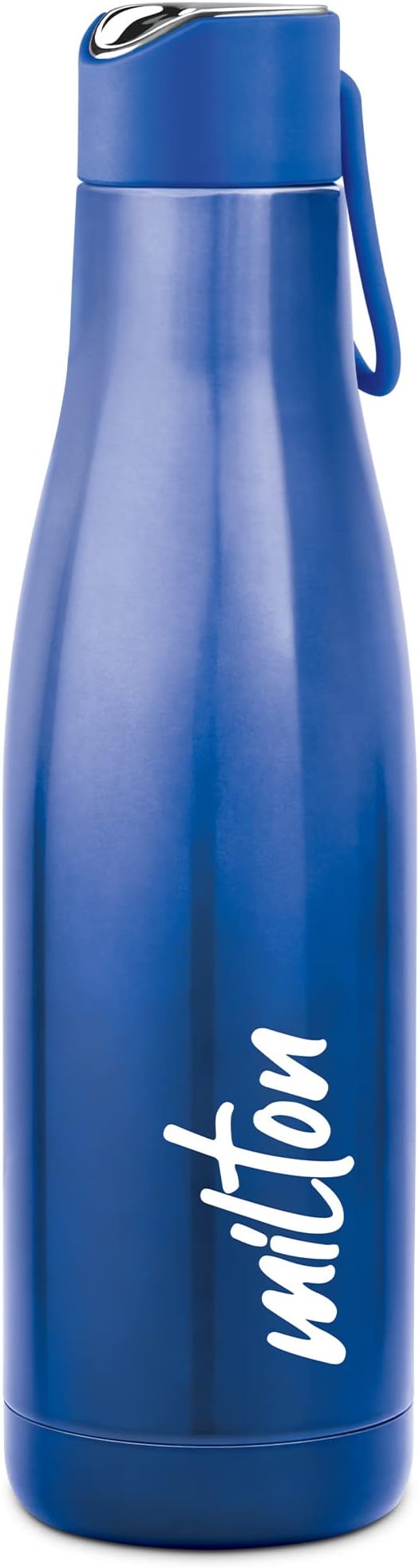 Milton Fame 1000 Thermosteel Water Bottle 891 ml, 24 Hr Hot and Cold I Leak Proof Lid, ISI Certified I Vacuum Insulated I for Office, Gym, School I Blue