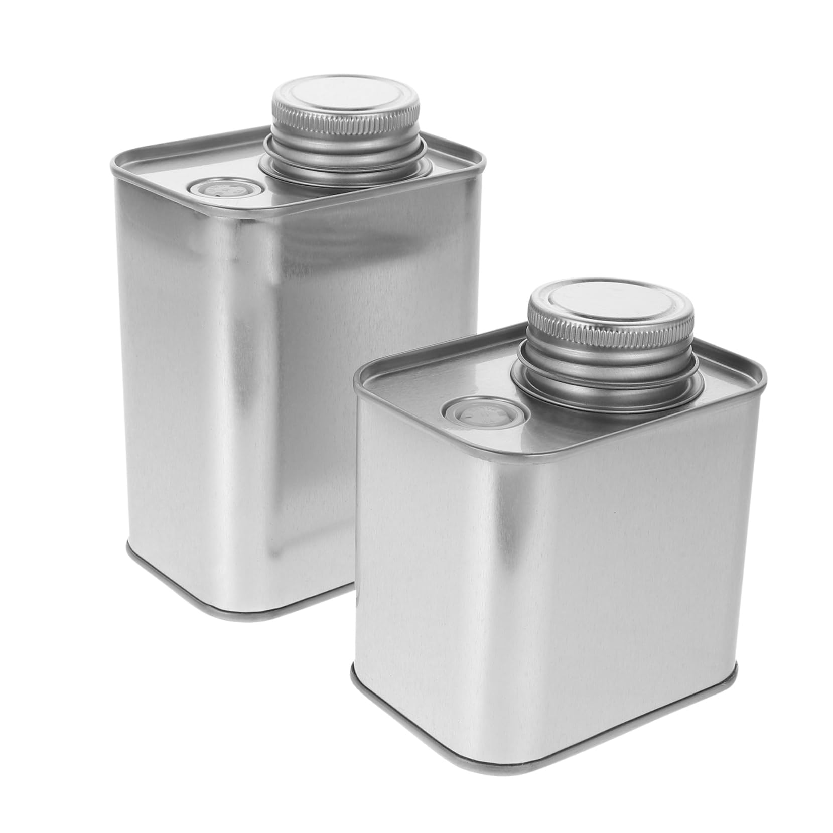 Healeved 6piezas Bote Hermético De Café De Inoxidable Recipiente De Almacenamiento Para Café Té y Granos Diseño Compacto y Duradero Para Cocina y Uso Diario