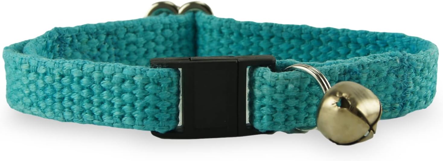 Pet Supplies Hepper Hemp Safety Breakaway Cat Collar with Bells
