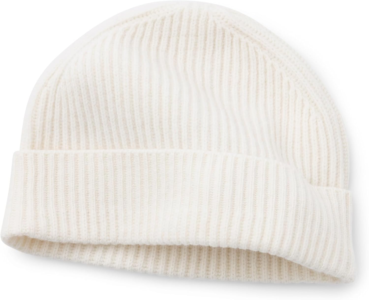 Fishers Finery Women's 100% Cashmere Cuffed Beanie - Image 2