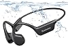 Bone Conduction Headphones, Built-in 32G Memory, IPX8 Waterproof Headphones Swimming, Wireless Bluetooth 5.3 Open Ear Headphones, Underwater MP3 Player for Swimming, Running【10 Hours Playtime】 3