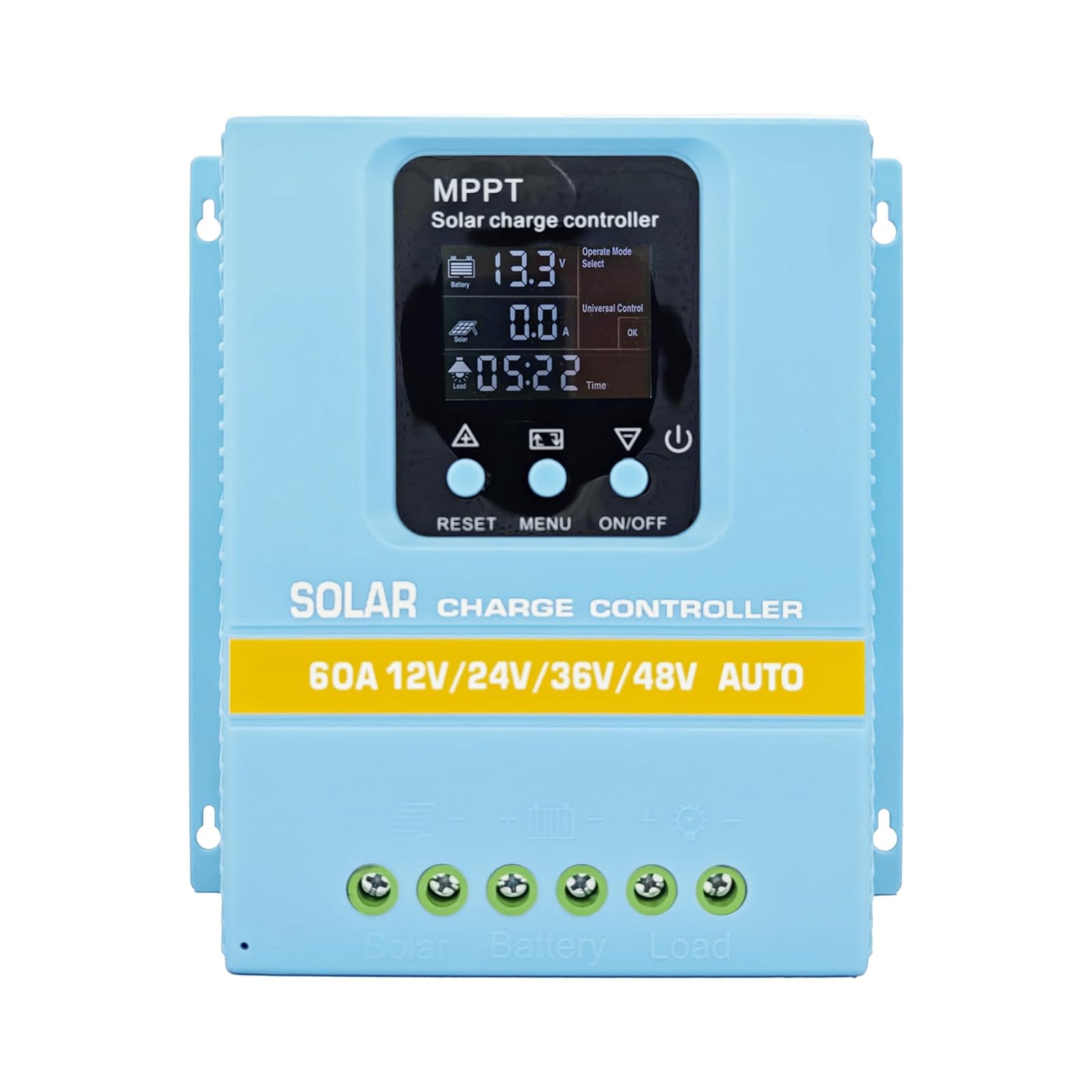 USB Auto Solar Charging Battery Regulator MPPT Controller with Backlight Display for Electronic Device Auto Panel Intelligent MPPT Panel