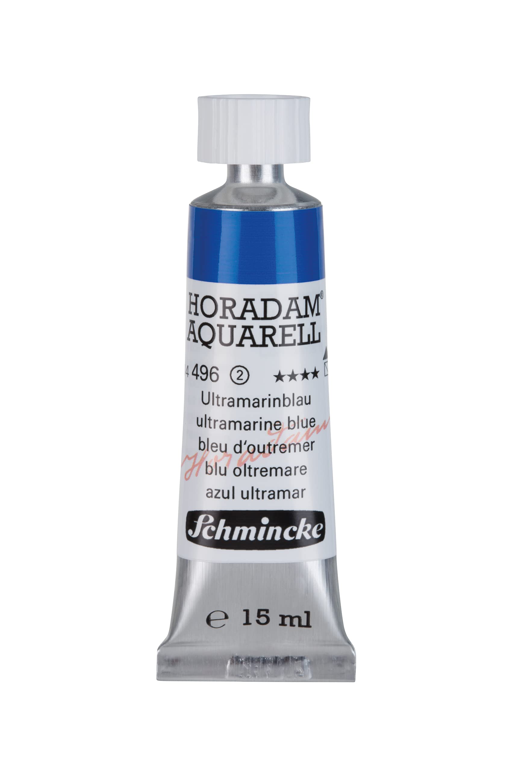 Schmincke - HORADAM® AQUARELL - acuarelas para artistas, 492 azul de Prusia, 14 492 044, 1/2 godet — view 42
