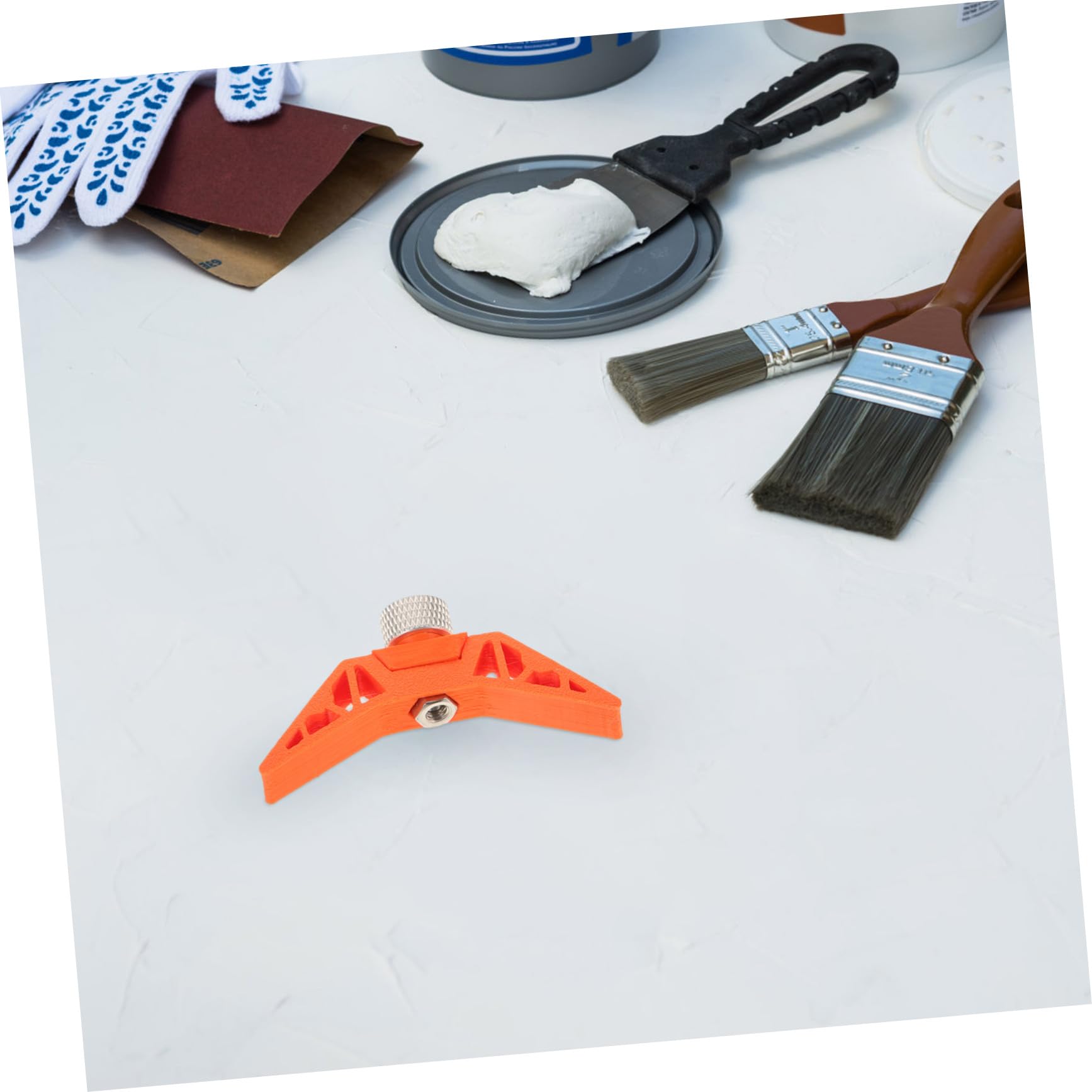 SHINEOFI 5 Pezzi Levigante Manuale Utensile Multifunzionale per Levigatura Superfici Piane e Curve per Lavori da Te e Professionali