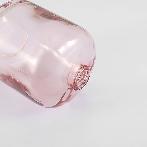 Miniatura 9 de Dispensador de Bomba de Jabón de Vidrio, Dispensador de Jabón Rellenable para Baño, Cocina y Encimera, Diseño Elegante y Duradero, Vidrio Ecológico,