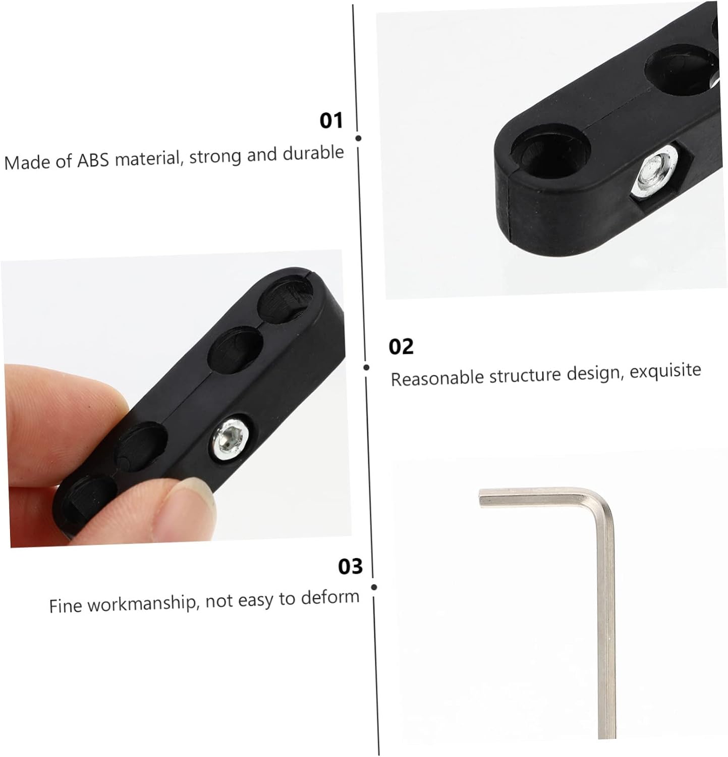 Clip Wire Splitter Auto Wire Management Clamp Spark Plug Separators Kit
