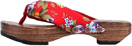 Vista 2 de Ainiel Zuecos tradicionales japoneses para mujer