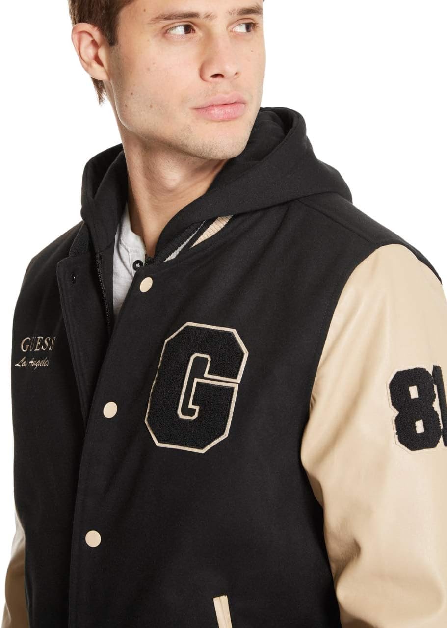 varsity jacket guess
