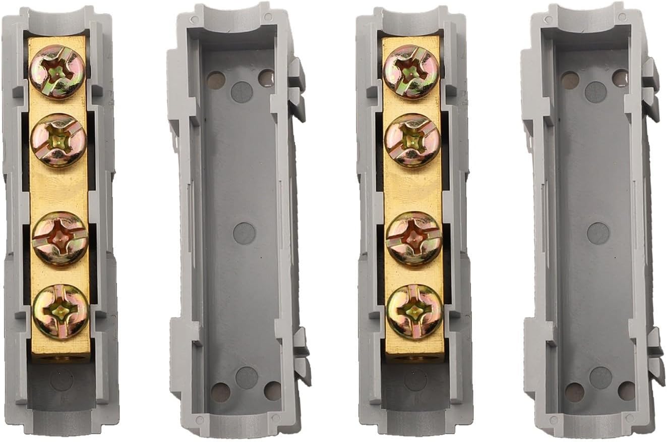 2 Piece S35 Wire Connector Set High Voltage (1000V/120A) I Type Splitters Designed for Electrical Safety