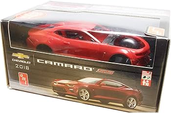 amt 1/25 シボレー・カマロ SS (C6型) 2016年型 Amazon.com: AMT Skill 1 Snap Model Kit 2016 Chevrolet Camaro