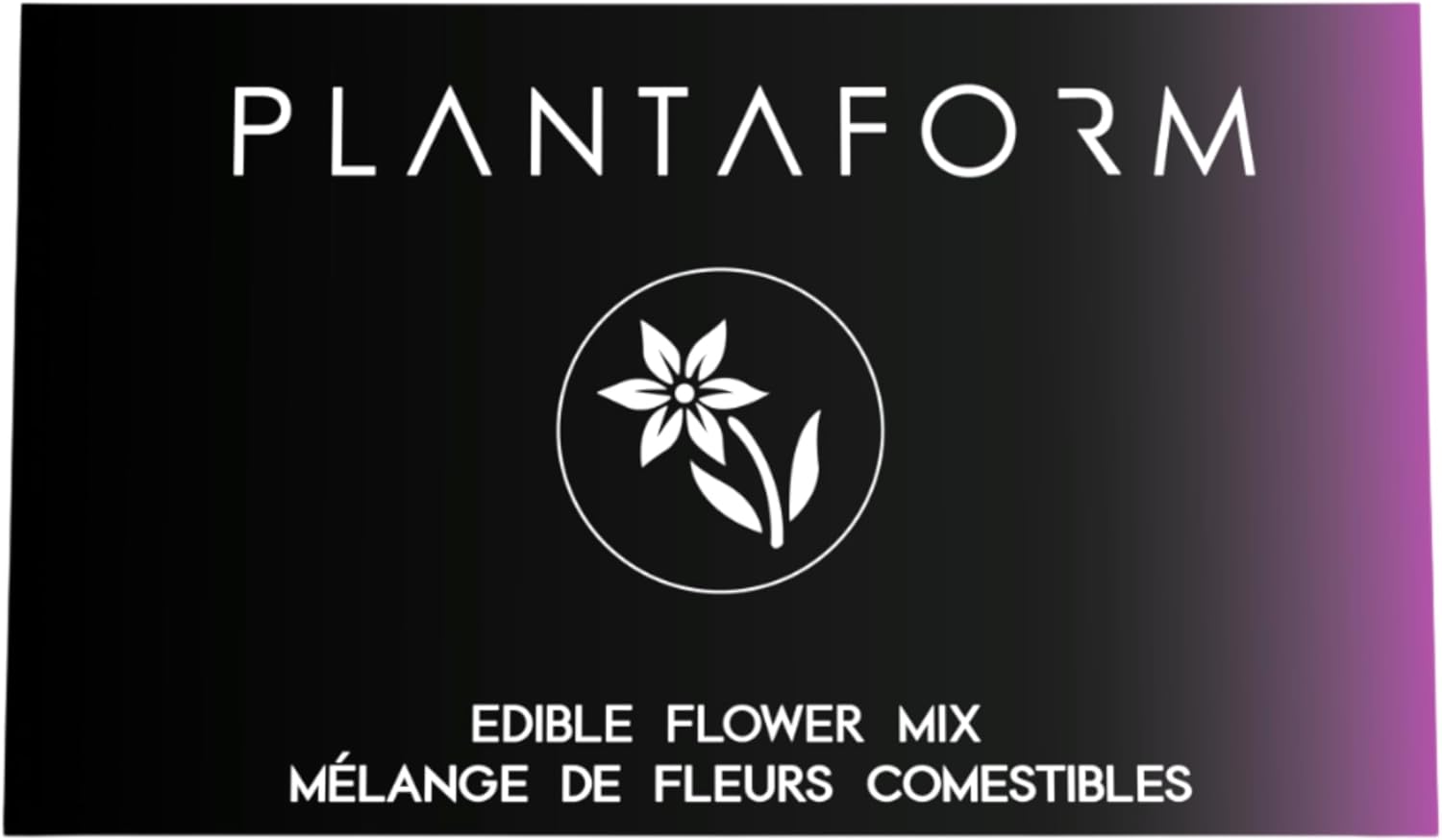 Plantaform Edible Flower Mix