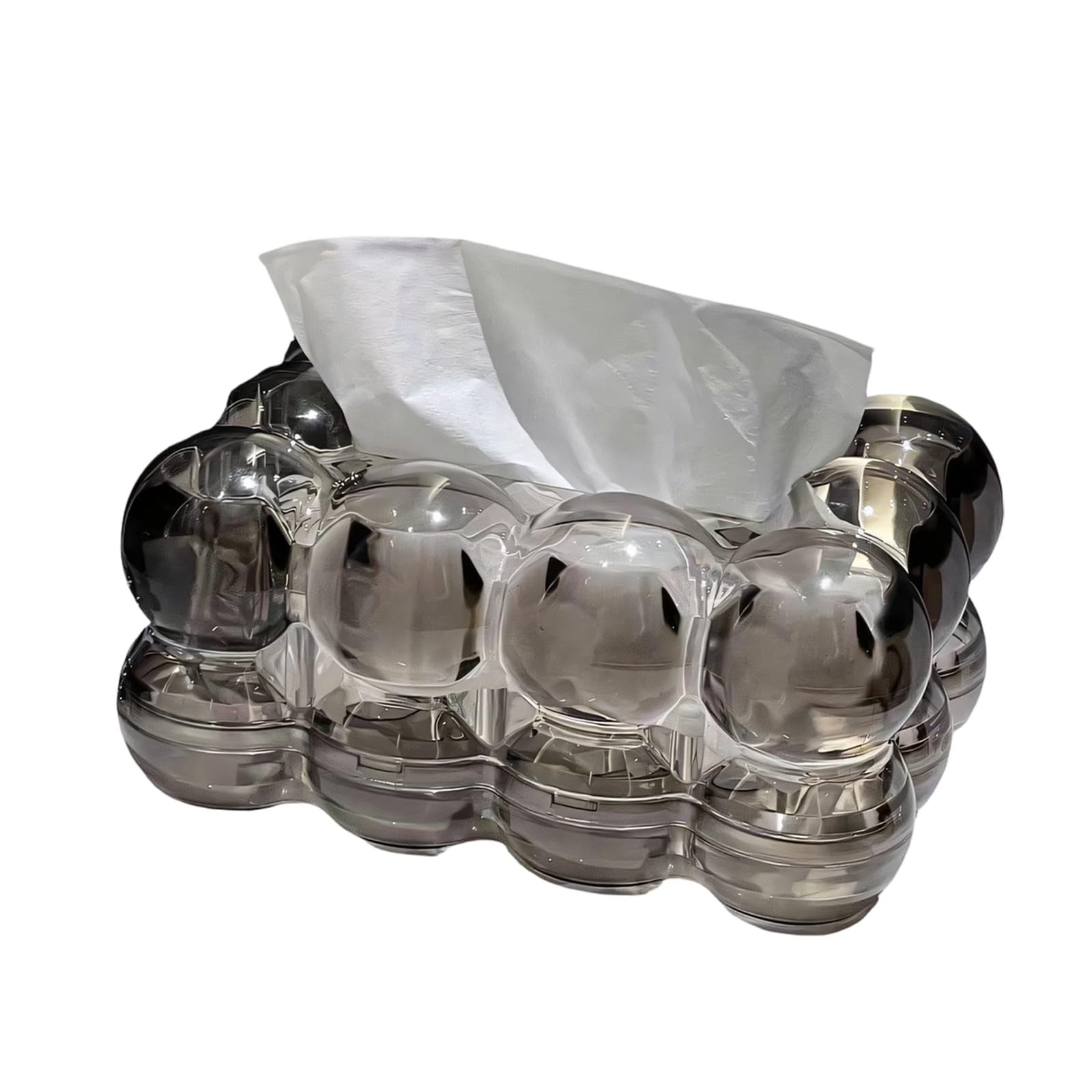 Jazuaiao Napkin Holder for Dining Table Multipurpose Tissue Organiser for Countertop Shelf Decoration Slip Proof Tissue Holder