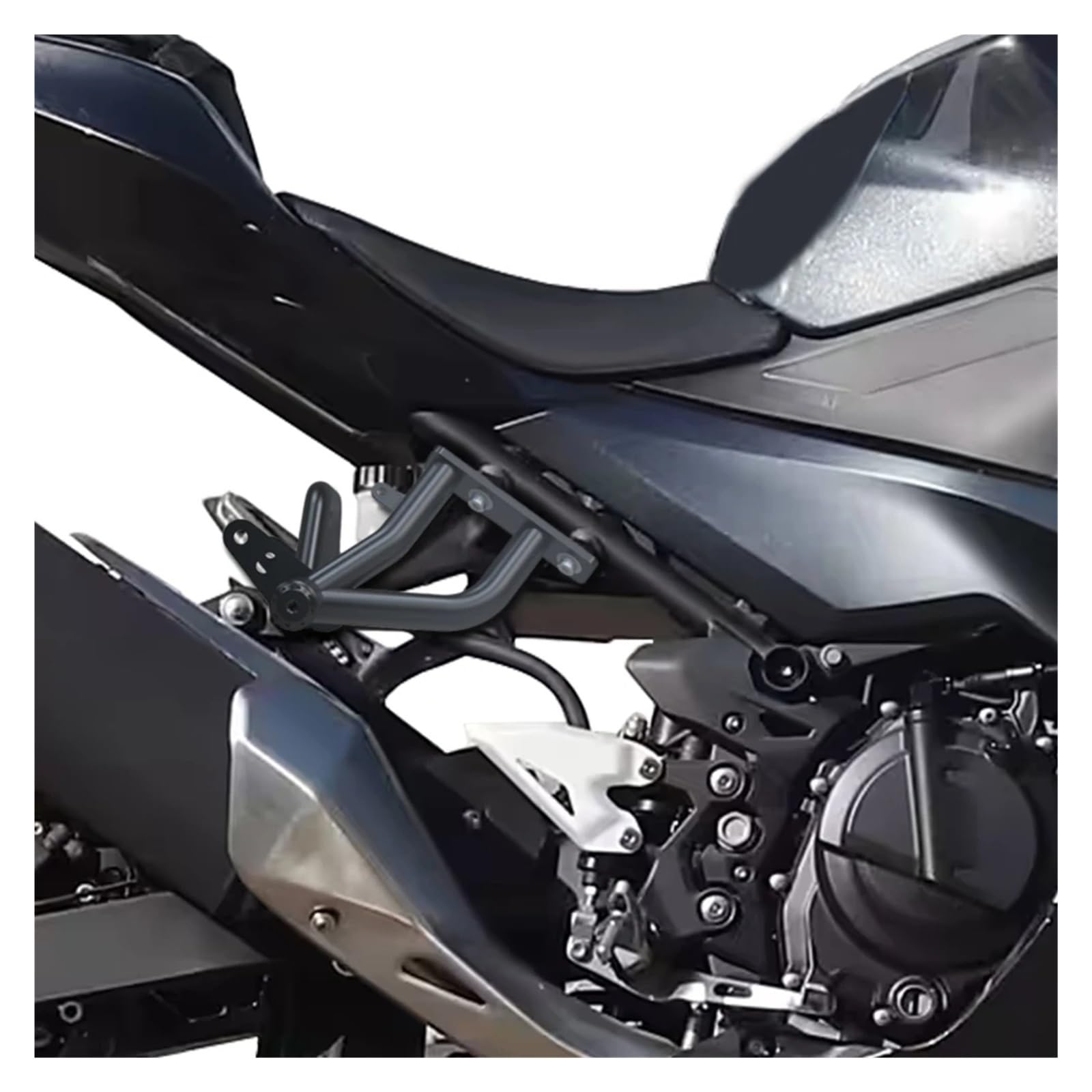 Barra Paraurti Paramotore Per Kawasaki Per Ninja 400 Per Z400 Moto Poggiapiedi Posteriore Subcage Passeggero Peg Guard Passo Piastra Protezione Acrobazia