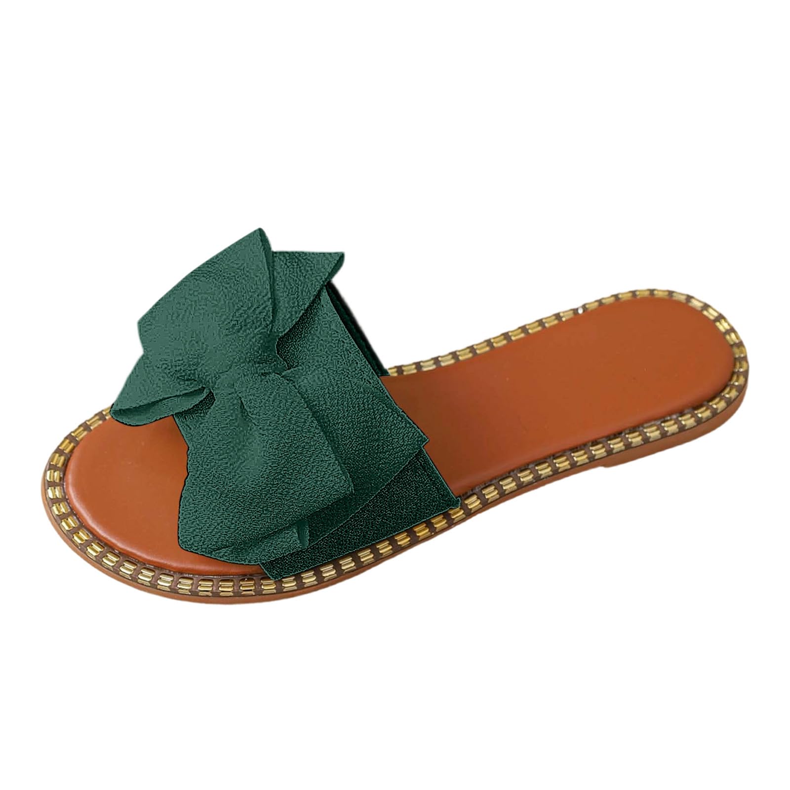 Chaussures d'été compensées et plates avec semelle anatomique - 8