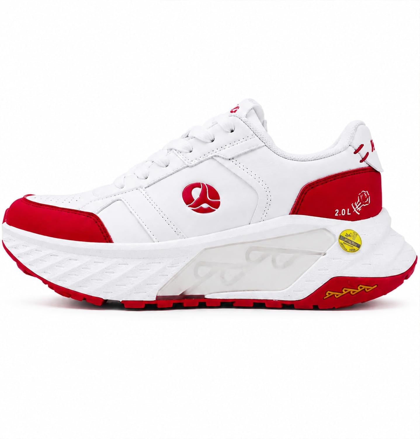Trendy Unisex Athletic Shoes for Men Women | Active Ventilation Sneakers Adopting Nikola Tesla Valve Principle, Lightweight Cushioned Walking Footwear with Anti-Slip Sole for Street Style, Outdoor Hangout & Daily Outing