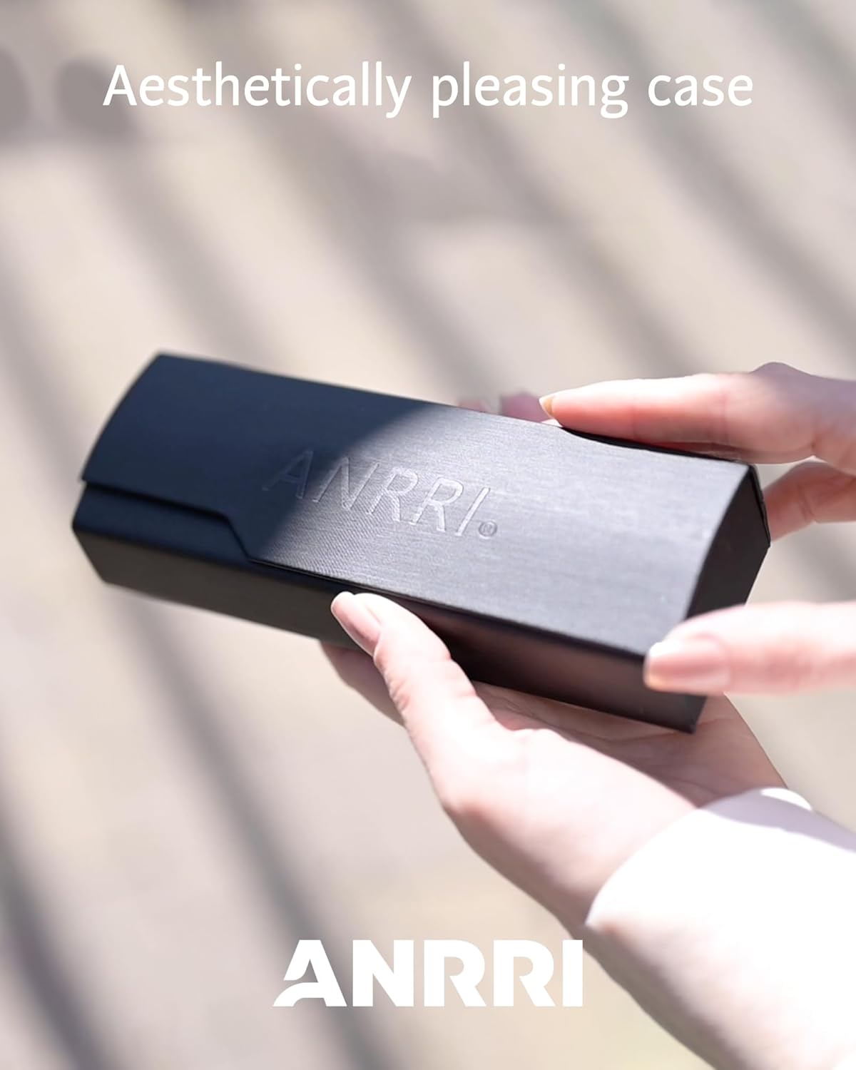 ANRRI Retro Round Blue Light Blocking Glasses Women Men Computer Eyeglasses Anti Blue Light Glasses Anti Eyestrain for Gaming