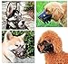 BARKLESS Dog Muzzle Leather, Soft Secure Anti-Barking Leather Muzzle for Large Sized Dogs to Prevent Biting, Breathable and Adjustable, Allows Drinking and Panting, Used with Collars