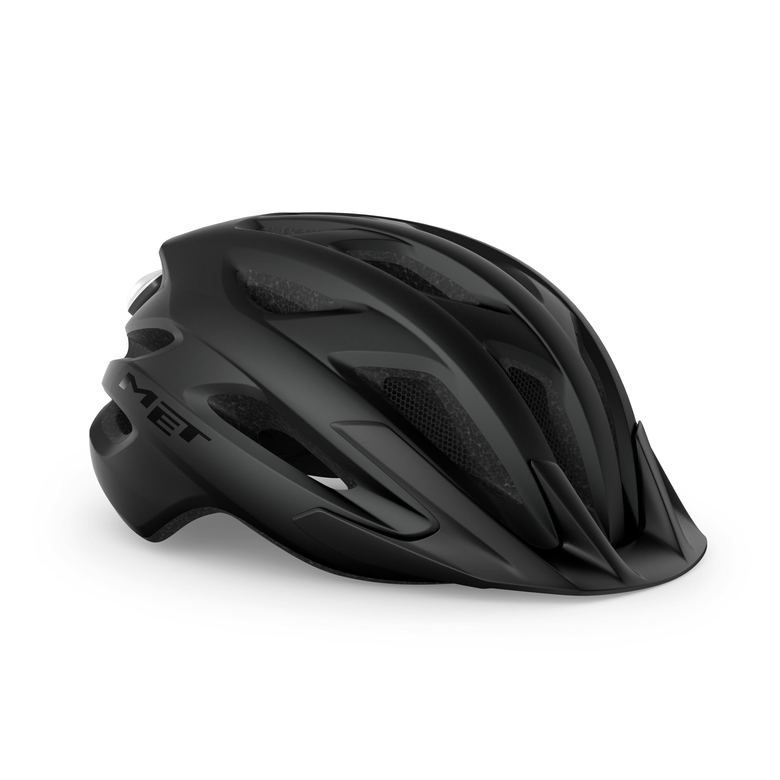 Met Black Crossover With Integrated Led Helmet