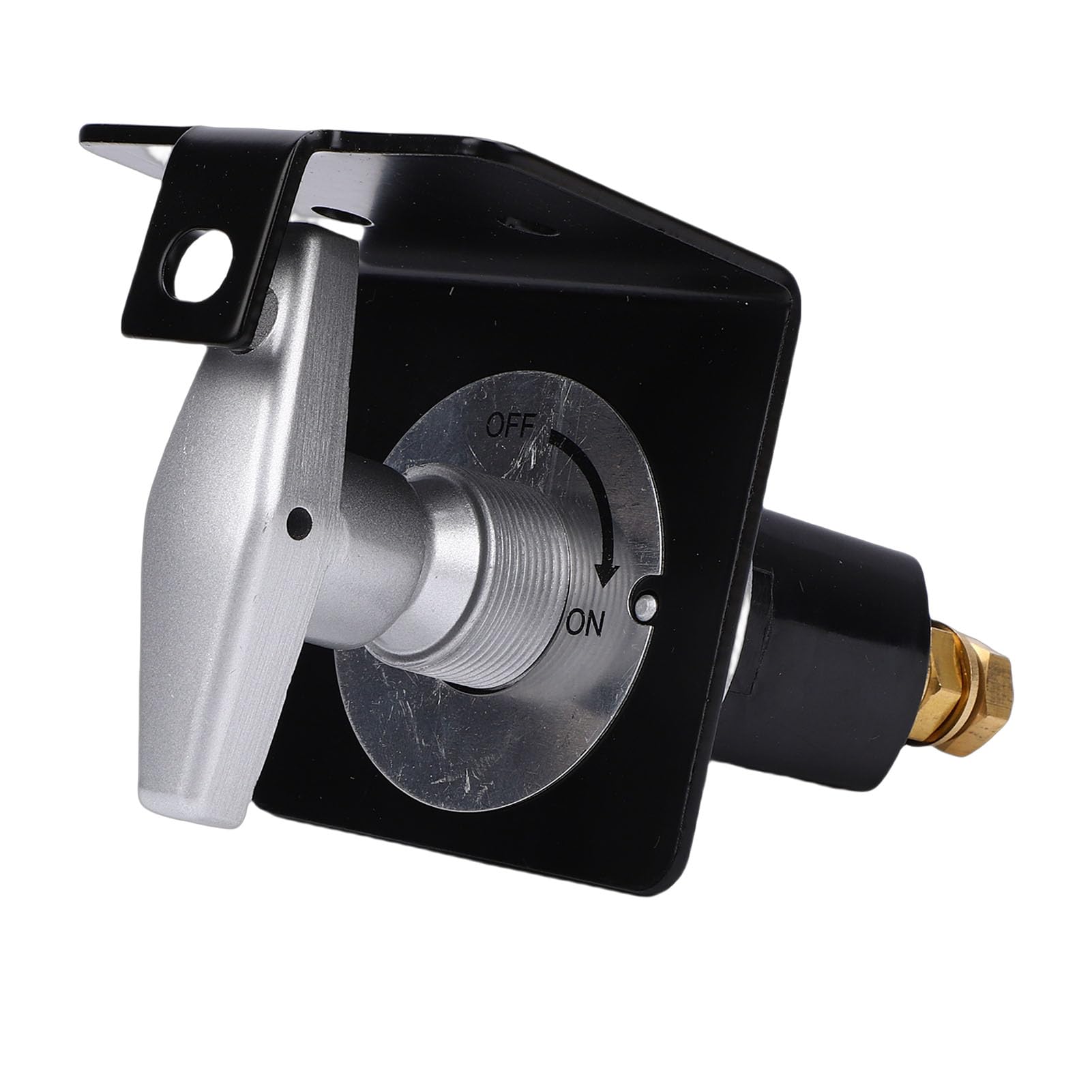 Tbest Interruptor Desconectador de BateríA, Seccionador Giratorio de Corriente 500 A 12-36 V for Autocaravana y Yate