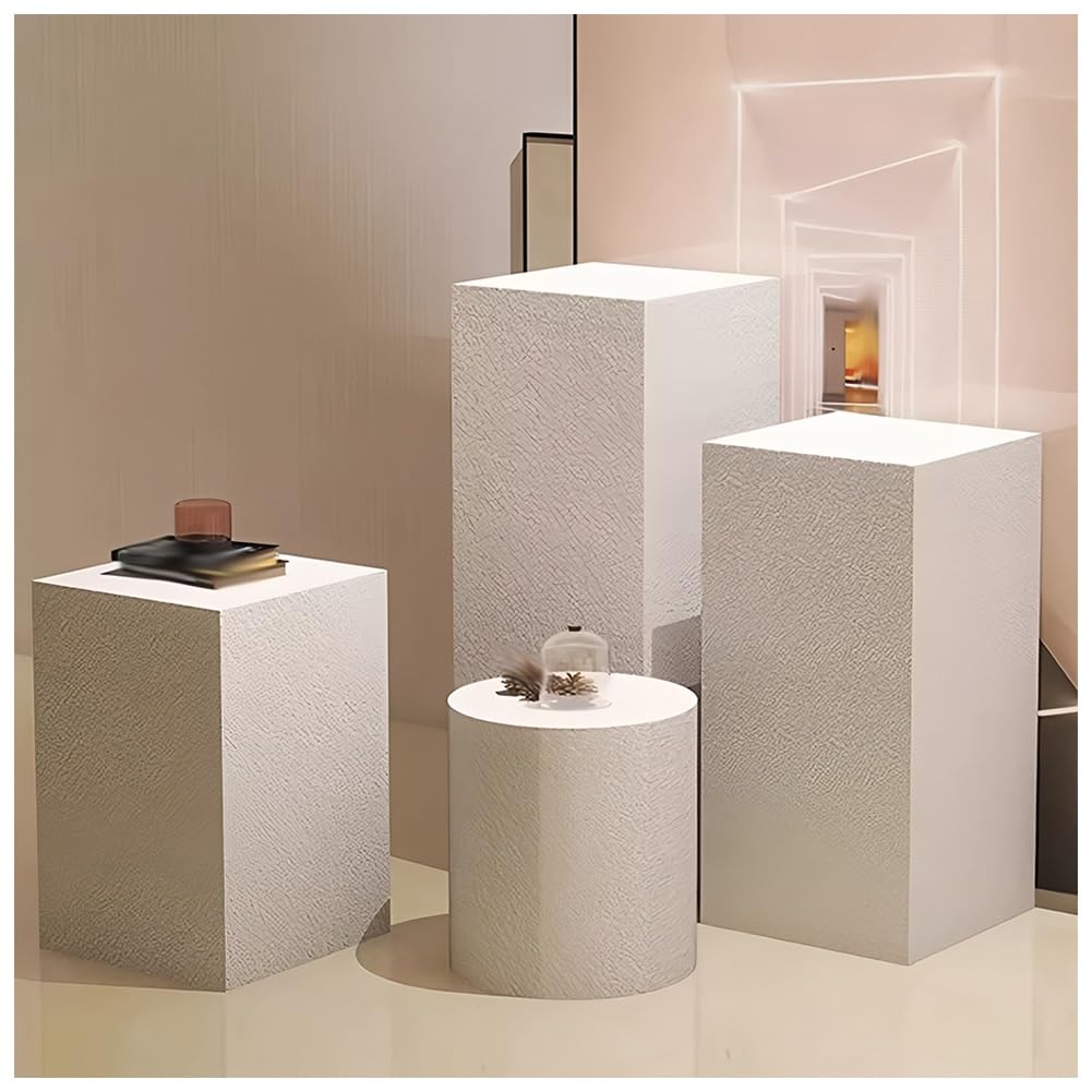 Base de mannequin en bois présentoir carré robuste pour vitrines de mode
