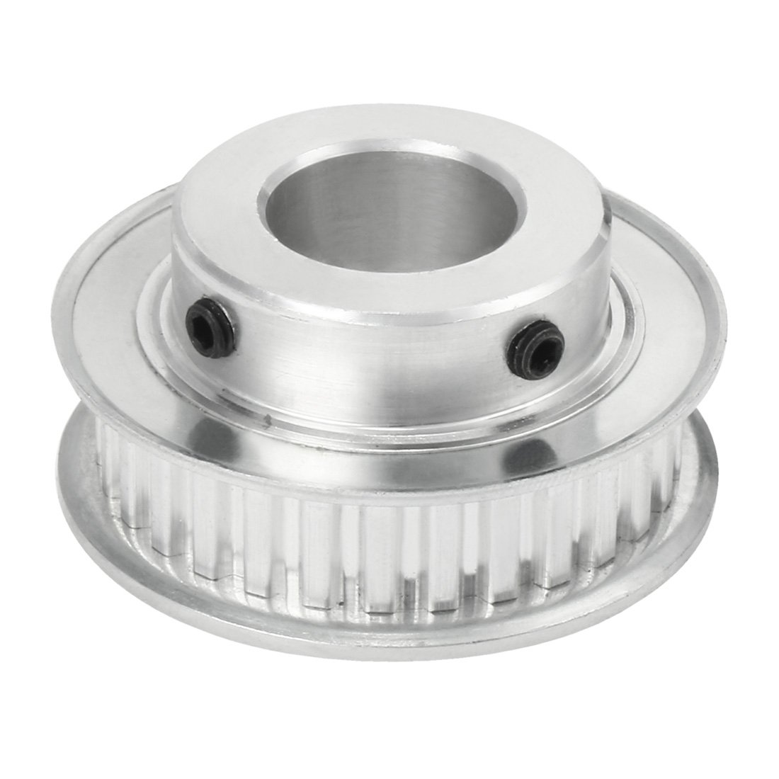 sourcing map Aluminium XL 30 dents 20mm d'alésage courroie poulie roue distribution synchrone