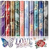 🌈Sie können diese verschiedenen HTV Vinyls zum Aufbügeln für verschiedene Bastelarbeiten verwenden. Sie können verschiedene Formen oder Bilder auf Ihre Kleidung drucken, z.B. Buchstabenform, Tierform und mehr. Inspirieren Sie einfach Ihre Fantasie und entwerfen Sie Ihre eigenen Stile