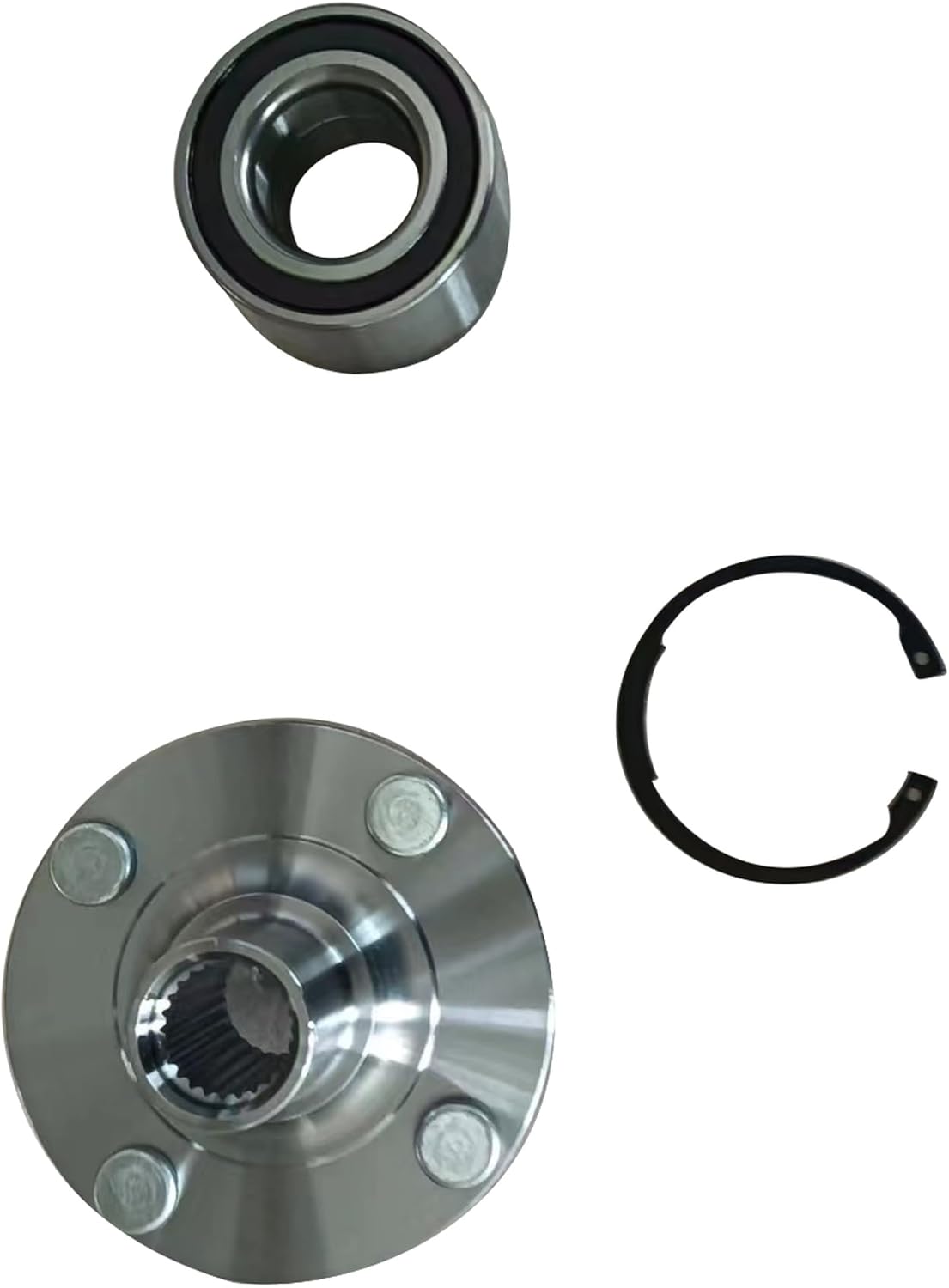 Front Left and Right Steering Knuckles Wheel Bearing Hub Assembly fit for 2013 2014 2015 2016 2017 2018 2019 Nissan Versa For 2014 2015 2016 2017 2018 2019 Nissan Versa Note BR935009LK BR935010LK