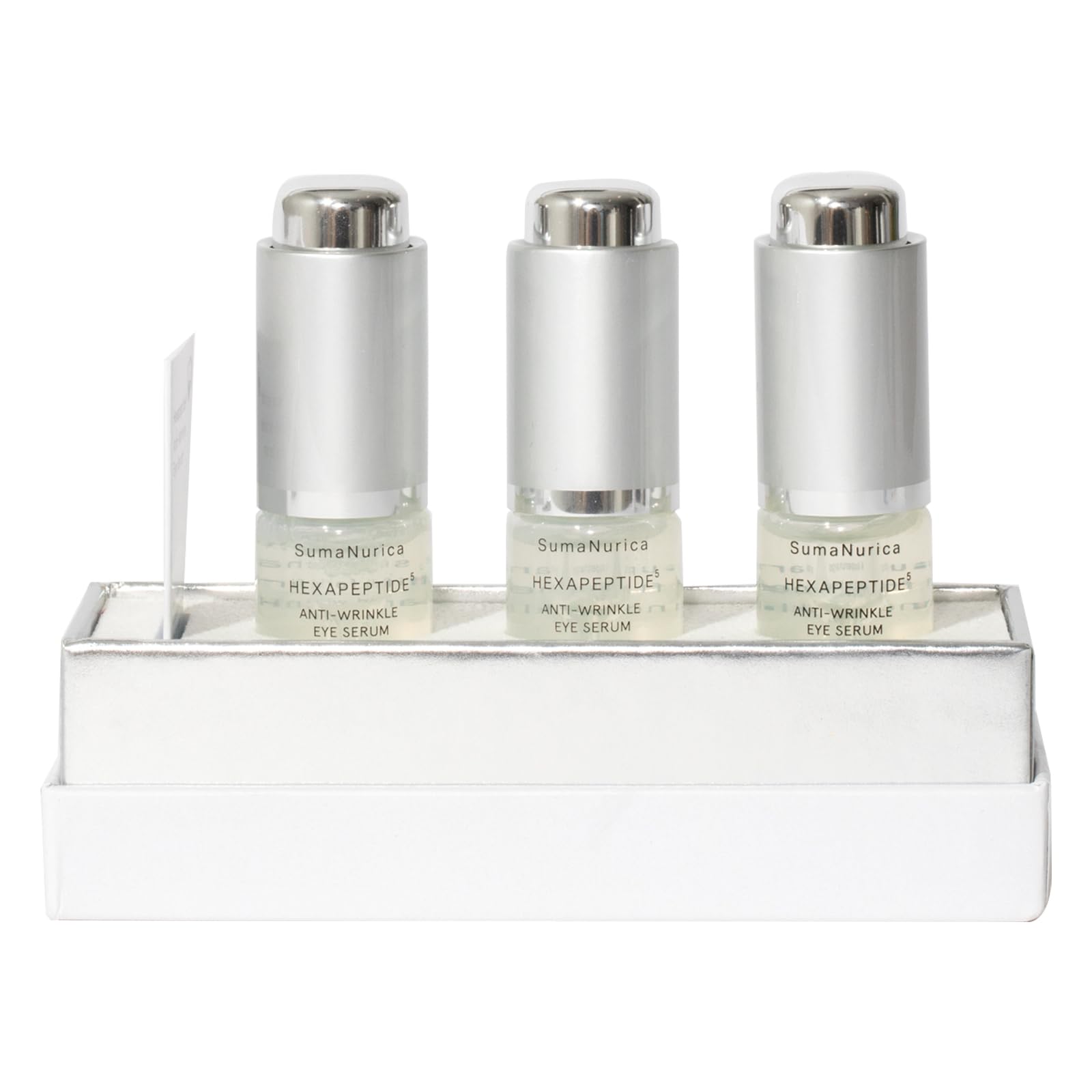 Amazon.com: SumaNurica Hexapeptide 5 Anti-wrinkle Eye Serum - Anti-Aging  Serum for Eye - Supports Collagen, Smooths Fine Lines and Wrinkles - Vegan 