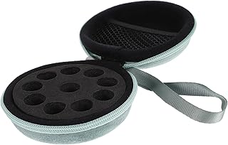 FRCOLOR Essential Oil Storage Bag Essential Oil Case Carrying Case Essential Oils Hard Mini Perfume Bottle Portable Perfume Bottle Mini Suitcase Essential Oil Bag Essential Oil Bottle Case