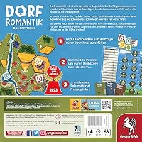 Pegasus Spiele 51240G Dorfromantik *Spiel des Jahres 2023* Brettspiele – Ansicht 4