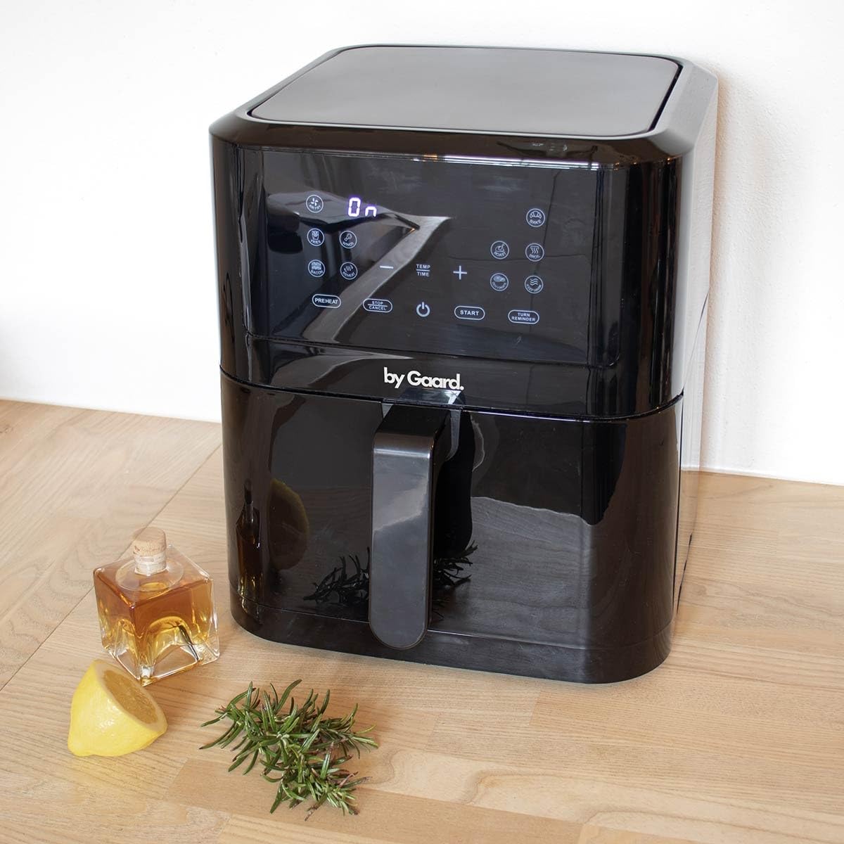 Intec - Freidora sin aceite Air Fryer 8L Freidora de aire caliente sin PFAS 1800W