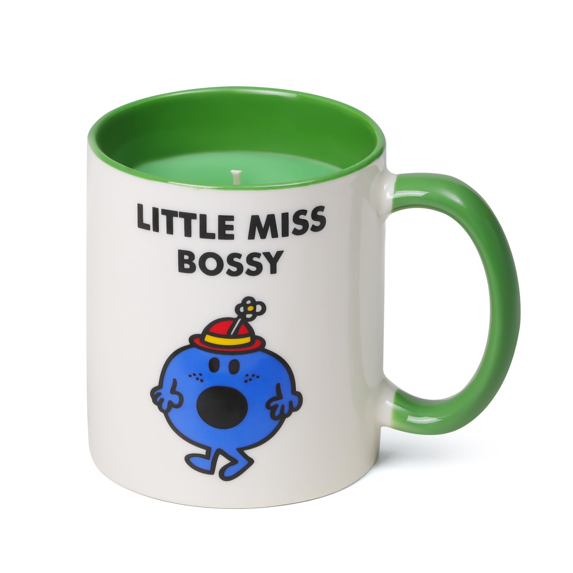 Little Miss Bossy Character Mug Candle Plum & Rhubarb 256g 1 Wick