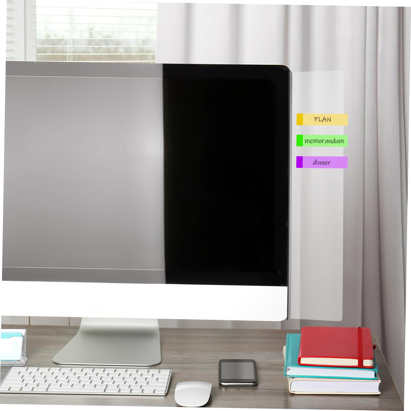 Under Computer Monitor Notes Monitor Memo Board Computer Monitor Message Board Screen Memo Board Top ...