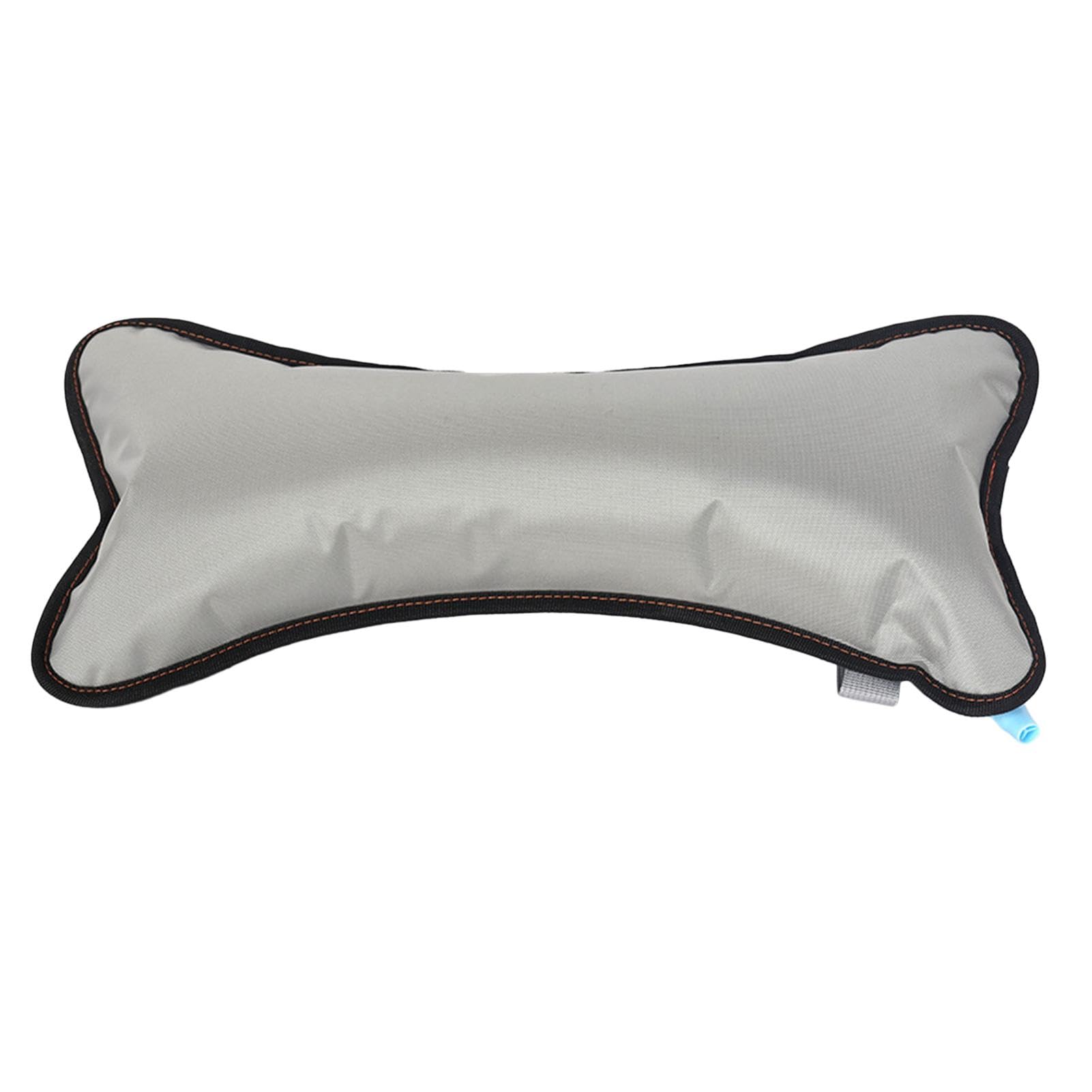 MzGro Coussin Soutien Lombaire Mousse Mémoire - Oreiller Dos Pour Fauteuil Bureau Voiture Voyage - Bleu